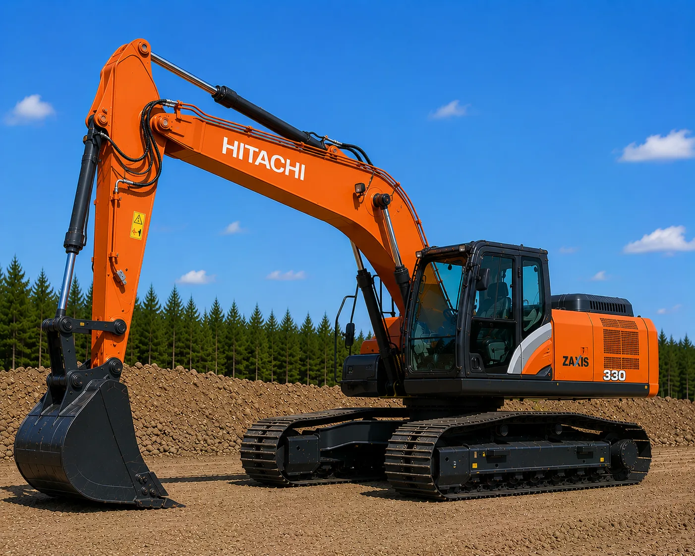 Гусеничный экскаватор Hitachi ZX330 в аренду